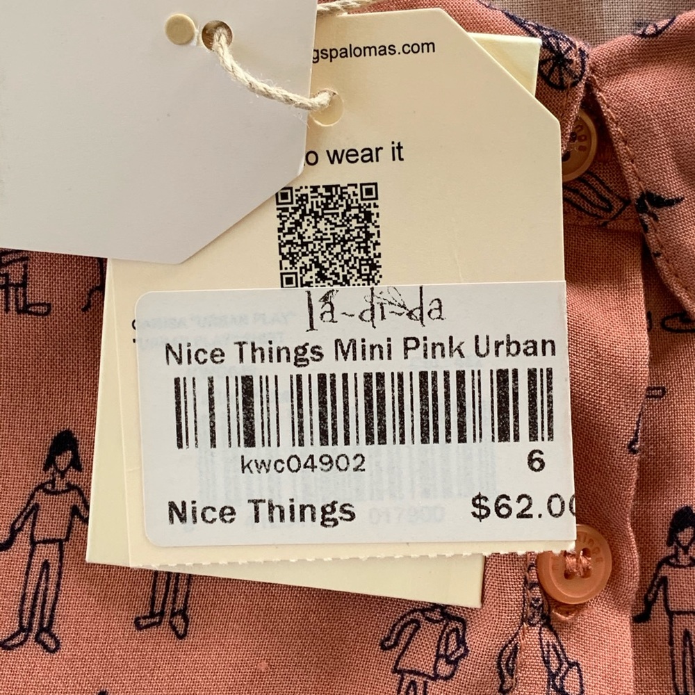 Nice Things Mini Camp Shirt w/ Pocket - Picture 7 of 9